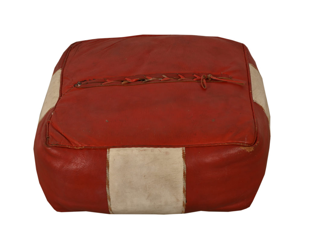 Leather Ottoman