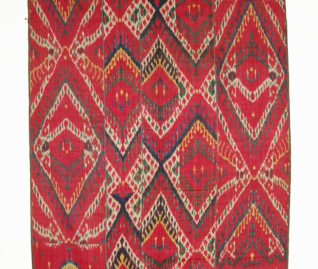 Uzbek Ikat Wall Hanging