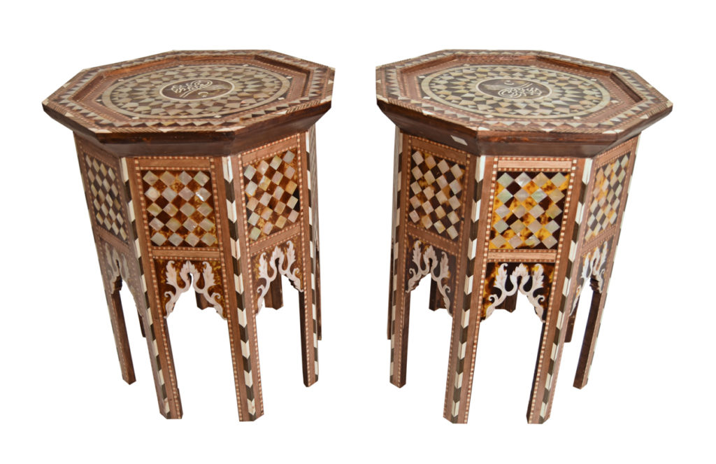 Inlaid Tabourets