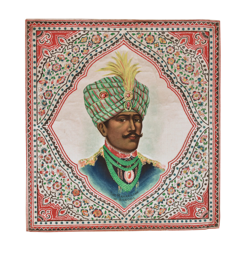 Indian Portrait on Satin