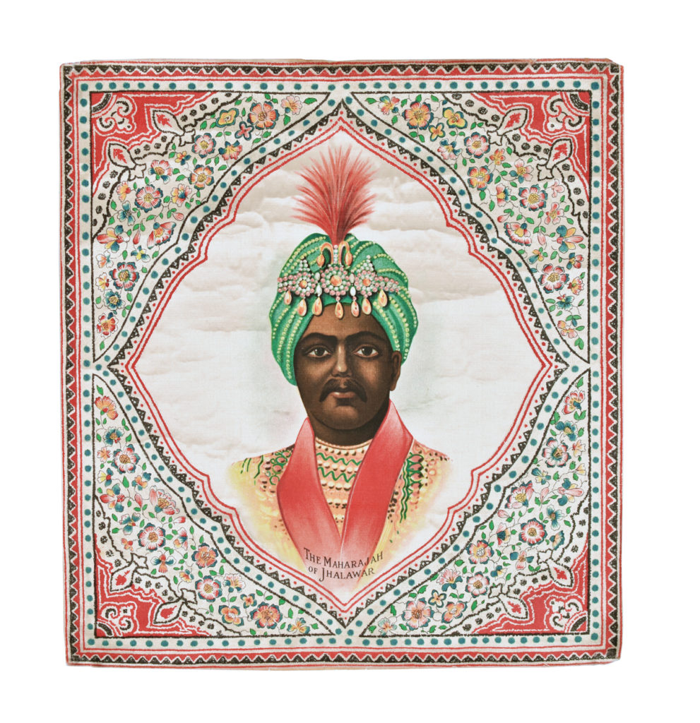 Indian Portrait on Satin